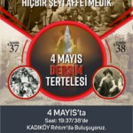 Dersim 37-38’de katledilenler için anma