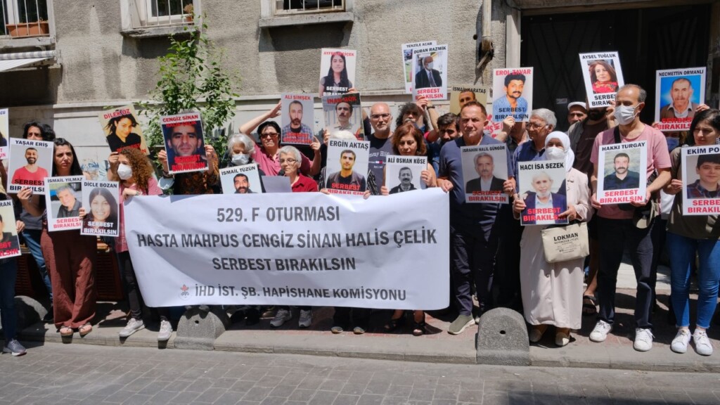 F Oturumu: Hasta tutuklu Cengiz Sinan Halis Çelik serbest bırakılsın