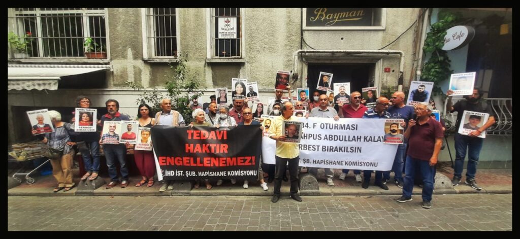 F Oturumu: Ağır hasta tutsak Abdullah Kalay serbest bırakılsın