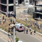 Diyarbakır’da İnşaattan düşen işçi hayatını kaybetti
