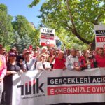 DİSK’ten TÜİK önünde eylem: Gerçekleri açıkla, ekmeğimizi çalma