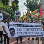 Ecevit Piroğlu için Atina’da eylem