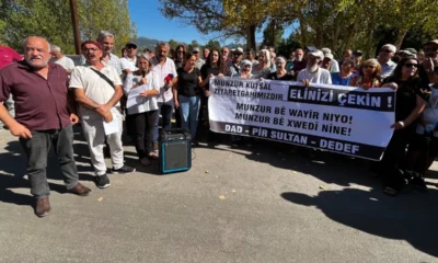 Munzur Gözeleri'nde mescit açılması protesto edildi