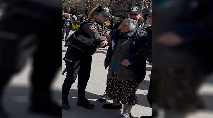 açlık grevindeki tutsak ailelerine saldırı