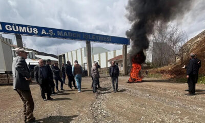elazığda maden işçileri greve çıktı