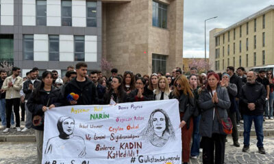 öğrencilerden gülistan doku için eylem