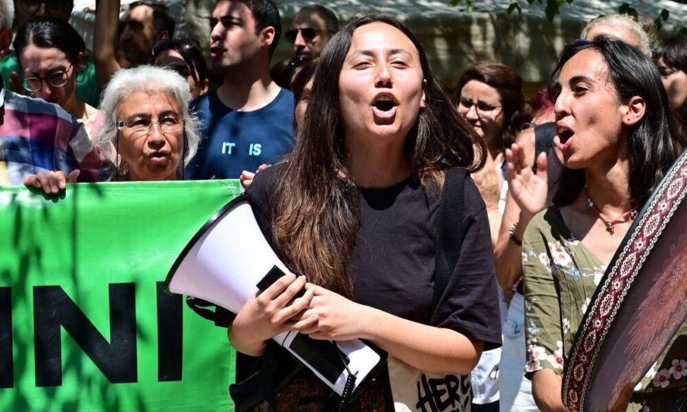 tutuklanan akbelen direniscisi esra isik icin 4 ilde eylem cagrisi