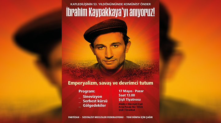 kaypakkaya anmasına engel