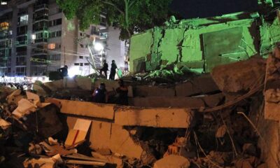 venezuela da 39 saniye arayla iki buyuk deprem binalar yikildi ucuslar iptal edildi