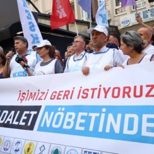KESK nöbet eylemini sonlandırdı: Mücadele devam edecek