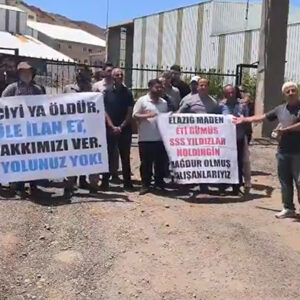 Eti Gümüş madencilerinin direnişi ikinci gününde