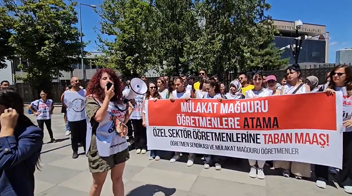 Eğitim emekçilerinin MEB yürüyüşüne polis saldırısı: Gözaltılar var