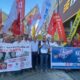 samsun da nato protestosu emek baris ve demokrasi icin nato ya hayir