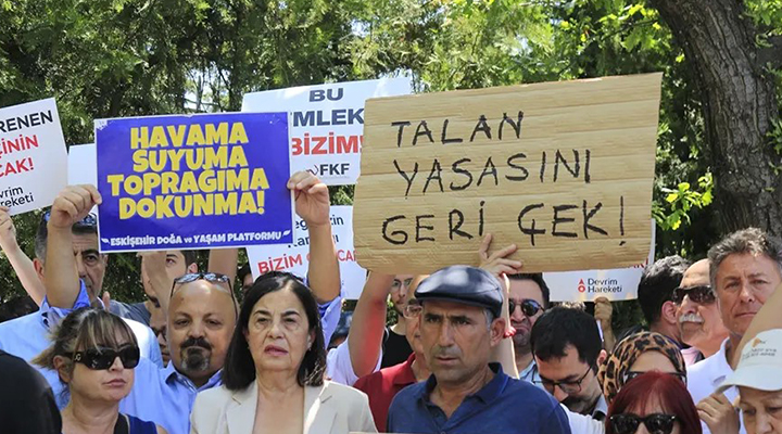 Talan yasasına karşı birçok kentte eylem